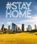 stay home flyer